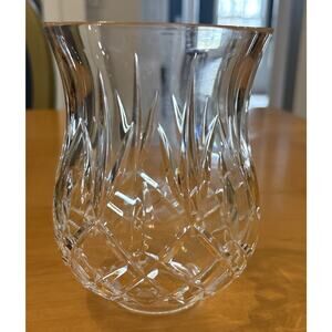 Clear Cut Glass Lamp Shade Sconce Chandelier 2 1/8" Fitting